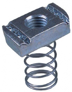 Long Spring Channel Nut - Available in M6, M8, M10